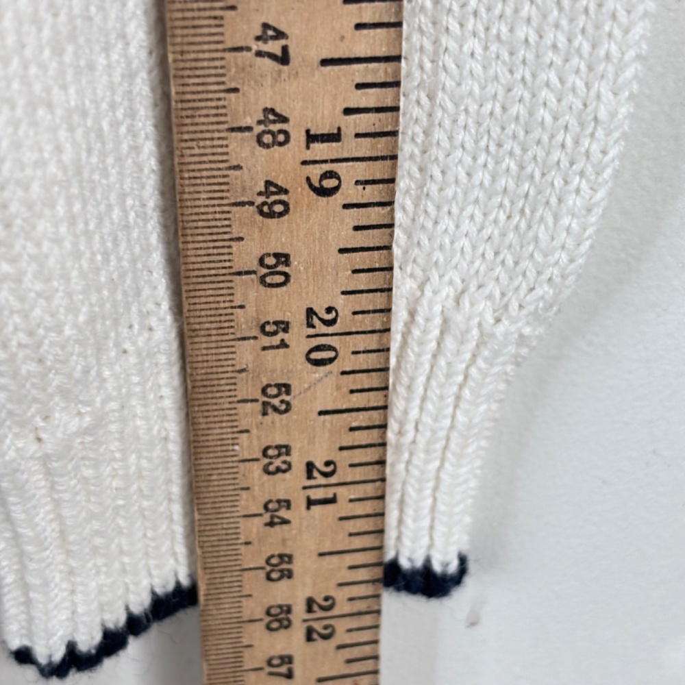 Alfred Dunner Patchwork Cardigan Lp Nautical Coas… - image 8